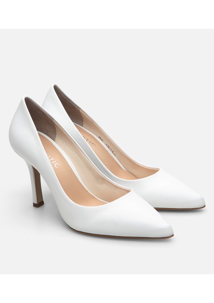 Kadın Deri Beyaz Stiletto fiyatları