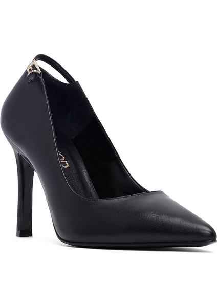 Kadın Siyah Ince Topuklu Deri Stiletto 25AFD162418