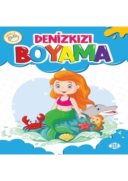 Neşeli Denizkızı Boyama