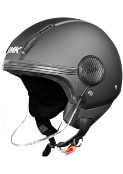 Laminar Blank Motosiklet Mat Açık Kask (Motosiklet Yarım Kask)