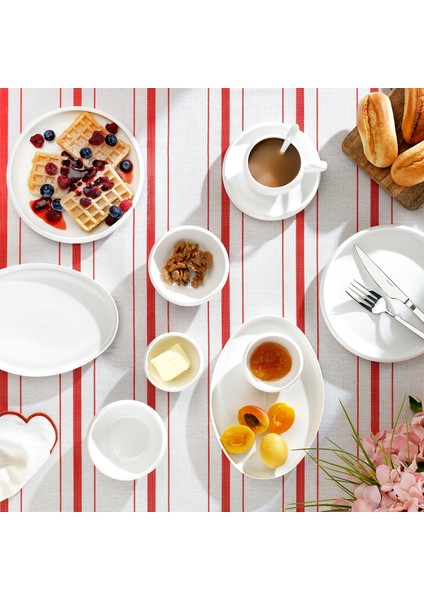 Frieda Kahvaltı Takımı 32 Parça-Beyaz fiyatları