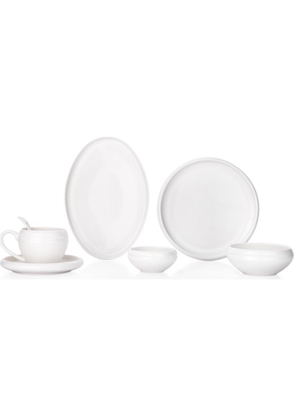 Frieda Kahvaltı Takımı 32 Parça-Beyaz fırsatları