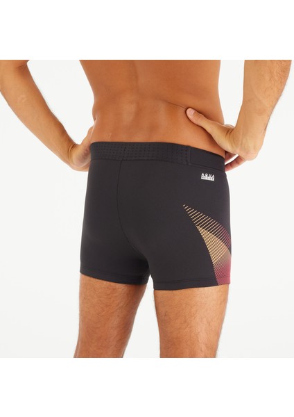 Nabaiji Erkek Boxer Mayo - Siyah/kırmızı - Fıtı 500 indirimleri