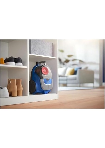 2000 Serisi Torbasiz Elektrikli Süpürge, 750 W, Powercyclone 4, Super Clean Air Filtre, Kompakt ve Hafif, XB2123/09 modelleri