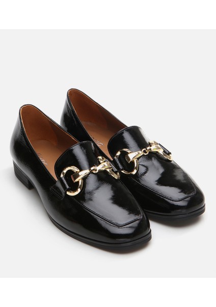 01Ayh290990A100 Deri Siyah Kadın Loafer fiyatları