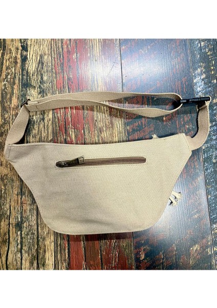 Renkli Kanvas Bel Çantası, 3 Gözlü, Su Geçirmez, Unisex, Omuz ve Bel Kullanımı modelleri