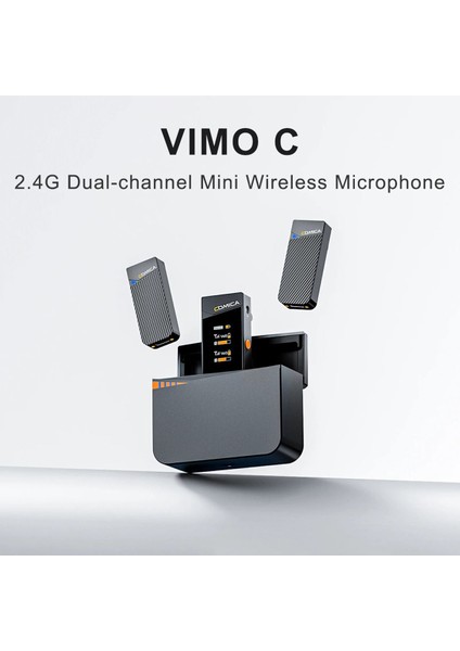C2 Kablosuz Yaka Mikrofonu 2.4g Gürültü Önleme Canlı Yayın Kamera Akıllı Telefon Pc Için Uyumlu fırsatları