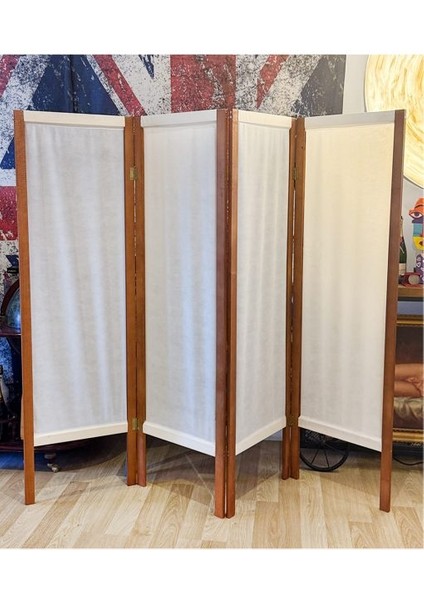Paravan Seperatör Ahşap 4 Kanatlı Ara Bölme Dekoratif 5394 fiyatları