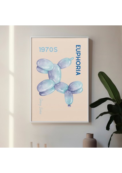 ''baloon Dog'' Poster Tablo (Çerçeveli) modelleri