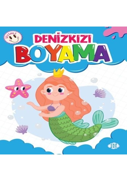 Sevimli Denizkızı Boyama