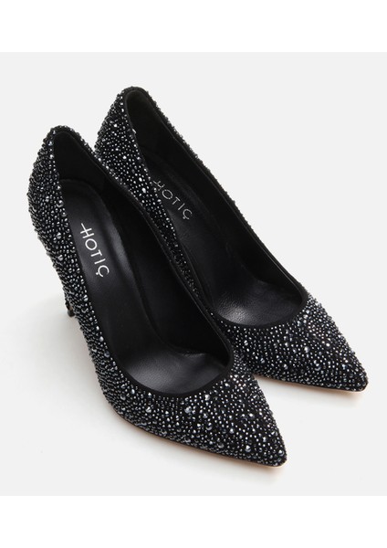 01AYH291530A100 HAKIKI Deri Siyah Kadın Stiletto fiyatları