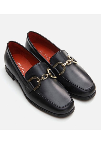 01Ayh291750A100 Deri Siyah Kadın Loafer fiyatları