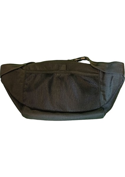 Siyah Erkek Bel Çantası, Rahat ve Şık Tasarım, Günlük Kullanım Için Uygun