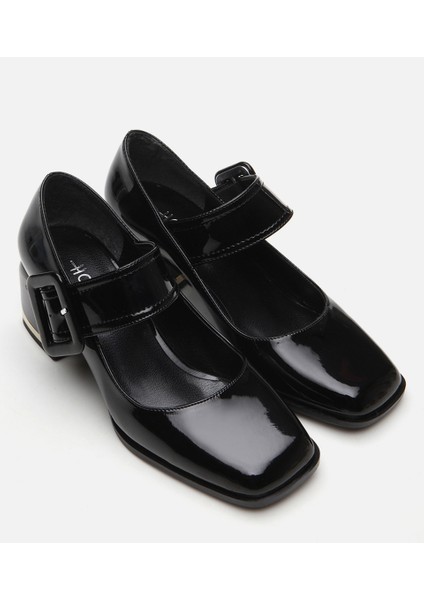 Kadın Mary Jane Siyah Kalın Topuklu Ayakkabı fiyatları