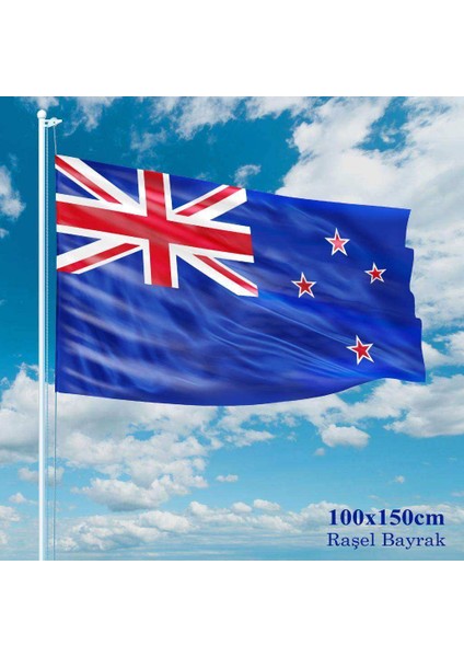 Yeni Zelanda Bayrağı Raşel Kumaş 100 x 150 cm