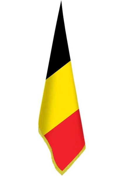 Belçika Bayrağı -Ofis-Makam-Toplantı Odaları - Saçaklı Makam Bayrağı