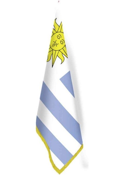 Uruguay Bayrağı -Ofis-Makam-Toplantı Odaları - Saçaklı Makam Bayrağı