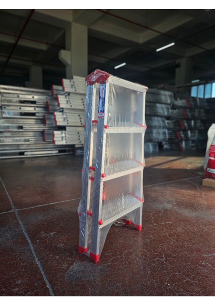 4 Basamaklı Çift Çıkışlı Merdiven fırsatları