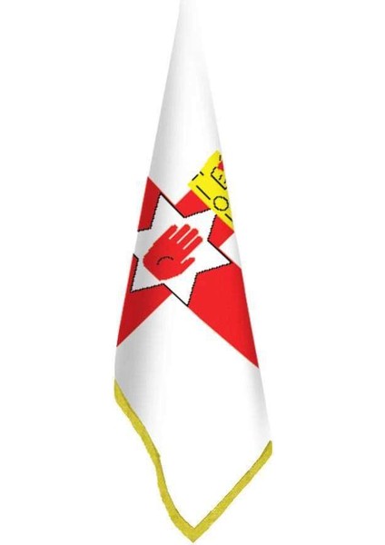 Kuzey Irlanda Bayrağı - Ofis-Makam-Toplantı Odaları - Saçaklı Makam Bayrağı