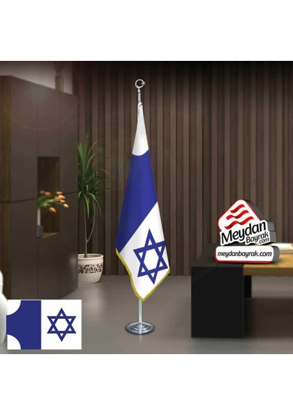 Karamanoğlu Bayrak -Ofis -Makam-Toplantı Odaları -Direkli -Saçaklı Makam Bayrağı