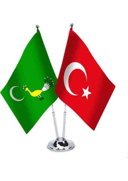 Gazneliler ve Türkiye Saten Masa Bayrağı