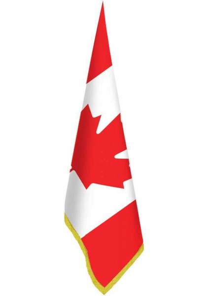 Kanada Bayrak - Ofis-Makam-Toplantı Odaları - Saçaklı Makam Bayrağı