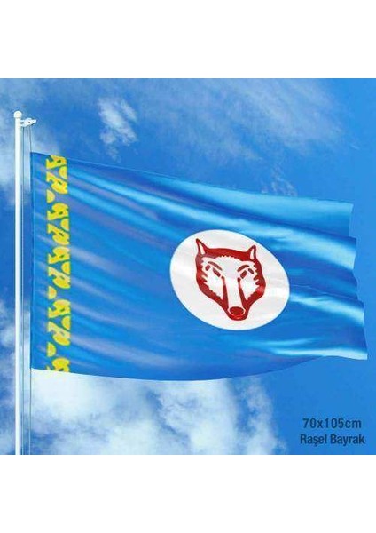 Gagavuz, Gagauz Bayrağı Devlet Bayrakları Raşel Kumaş 70 x 105 cm