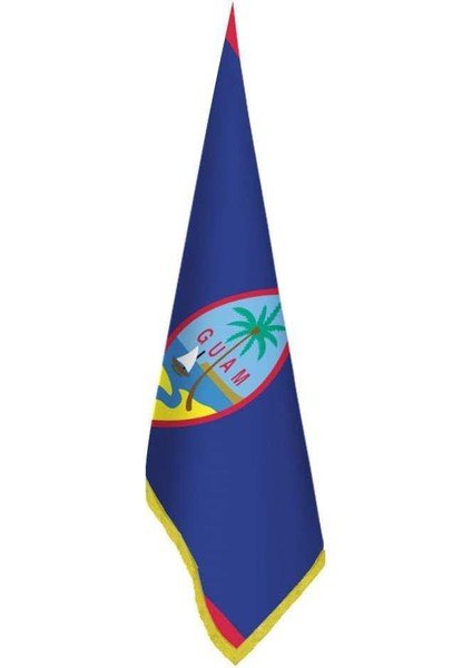 Guam Bayrağı - Ofis-Makam-Toplantı Odaları - Saçaklı Makam Bayrağı