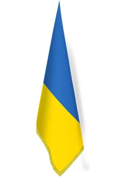 Ukrayna Bayrağı -Ofis-Makam-Toplantı Odaları - Saçaklı Makam Bayrağı
