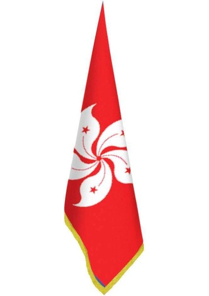 Hong Kong Bayrak - Ofis-Makam-Toplantı Odaları - Saçaklı Makam Bayrağı