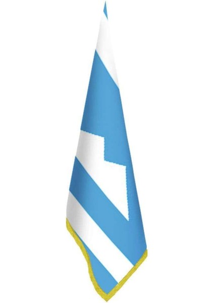 Balkar - Balkarya Devleti Bayrağı -Ofis-Makam-Toplantı Odaları - Saçaklı Makam Bayrağı