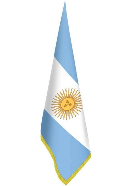 Arjantin Bayrağı -Ofis -Makam-Toplantı Odaları - Saçaklı Makam Bayrağı