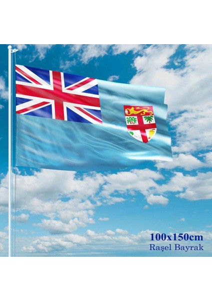 Fiji Bayrağı Raşel Kumaş 100 x 150 cm