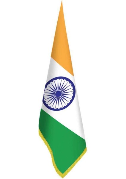 Hindistan Bayrak - Ofis-Makam-Toplantı Odaları - Saçaklı Makam Bayrağı