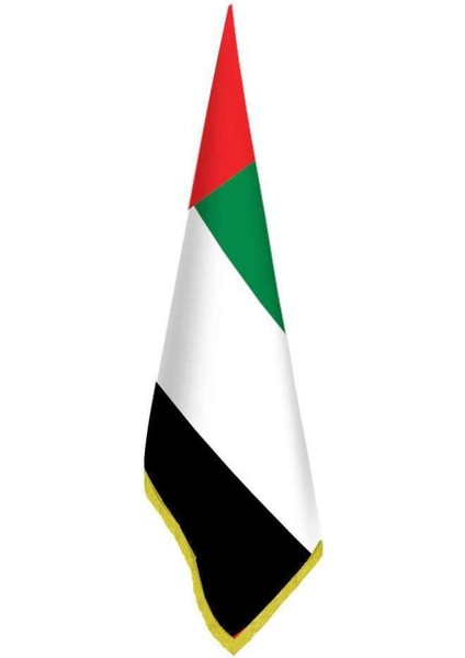 Birleşik Arap Emirlikleri Bayrağı -Ofis-Makam-Toplantı Odaları - Saçaklı Makam Bayrağı