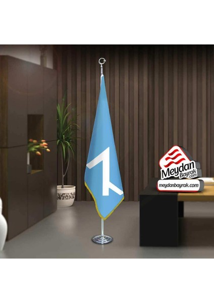 Afşar Boyu Cumhuriyeti Bayrak -Ofis -Makam-Toplantı Odaları -Direkli -Saçaklı Makam Bayrağı