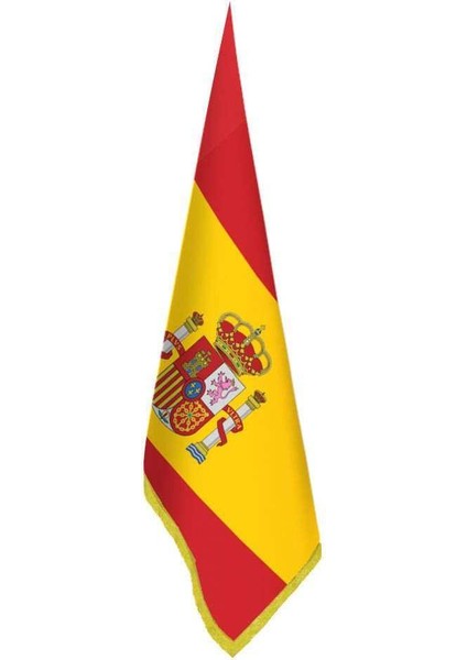 Ispanya Bayrak - Ofis-Makam-Toplantı Odaları - Saçaklı Makam Bayrağı