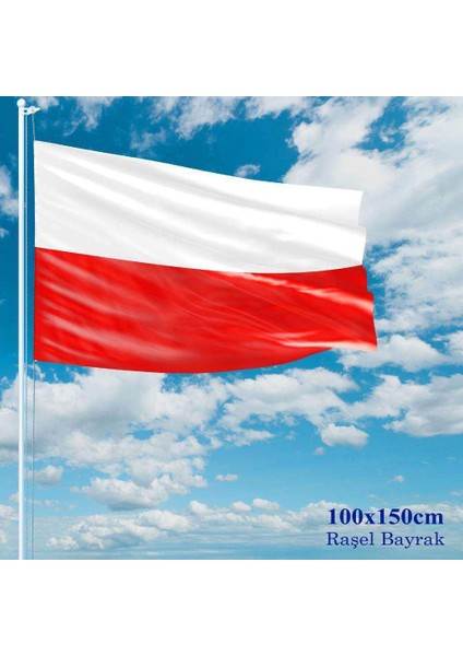 Polonya Bayrağı Raşel Kumaş 100 x 150 cm