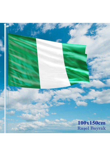 Nijerya Bayrağı Raşel Kumaş 100 x 150 cm