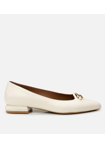 01AYH296660A400 Deri Kemik Kadın Babet