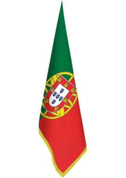 Portekiz Bayrağı - Ofis-Makam-Toplantı Odaları - Saçaklı Makam Bayrağı