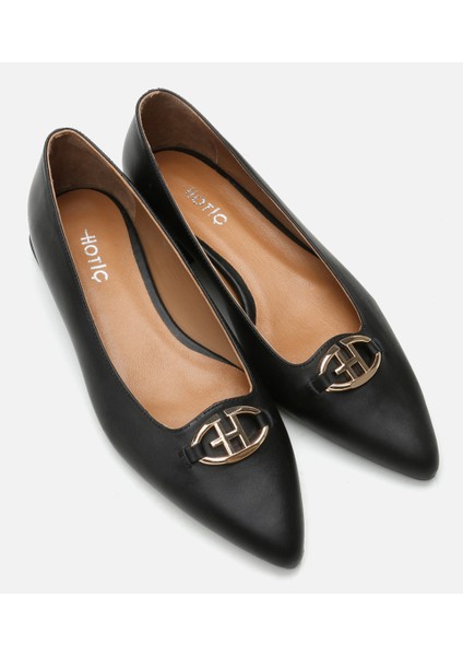 01AYH296660A100 Deri Siyah Kadın Babet fiyatları