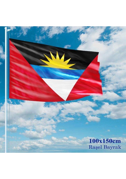 Antigua Bayrağı Raşel Kumaş 100 x 150 cm