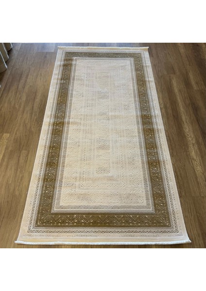 Valeria 1074 Gold Mikrofiber Ipeksi Modern Halı