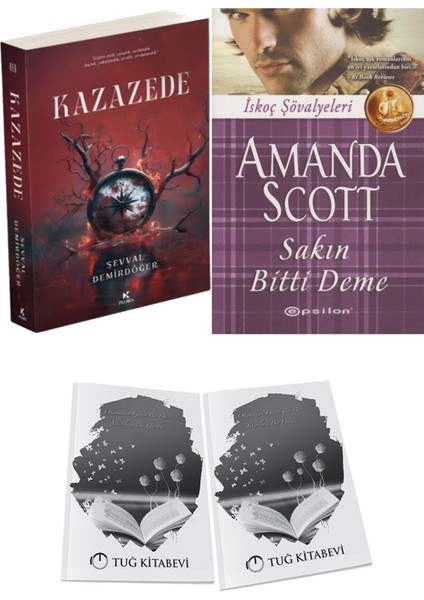 Sakın Bitti Deme ve Pukka Yayınları Kazazede 3 Şevval Demirdöğer 2li Set + Hediyeli