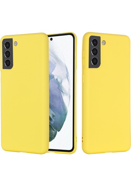 Samsung Galaxy S22 5g-Sarı Için El Kayışı ile Iyi Korunmuş Sıvı Silikon Yumuşak Telefon Kapak Kabuğu (Yurt Dışından) fiyatları