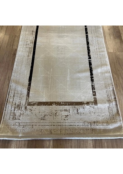 Zenith 1085 Bej antibakteriyel Spor Saçak Halı