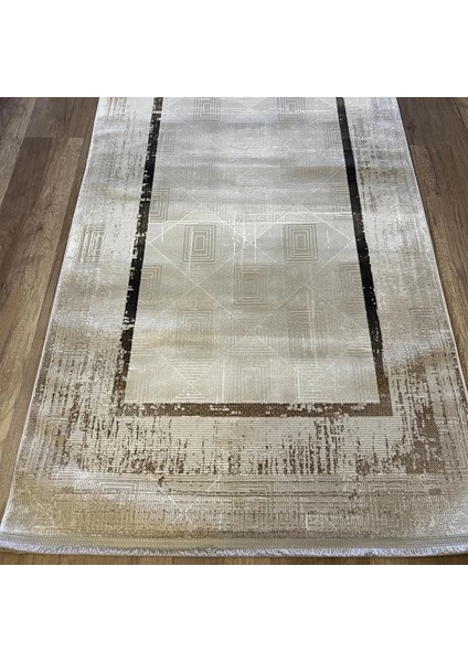 Zenith 1085 Bej antibakteriyel Spor Saçak Halı modelleri