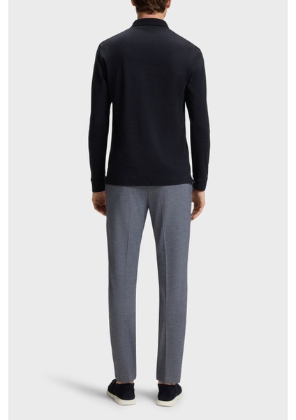 Logolu Interlok Pamuklu Polo Yaka Sweat Erkek Polo Yaka Sweat 50468392 404 modelleri