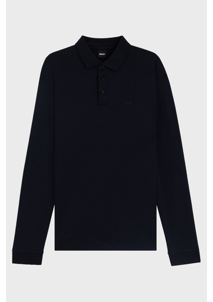 Logolu Interlok Pamuklu Polo Yaka Sweat Erkek Polo Yaka Sweat 50468392 404 indirimleri